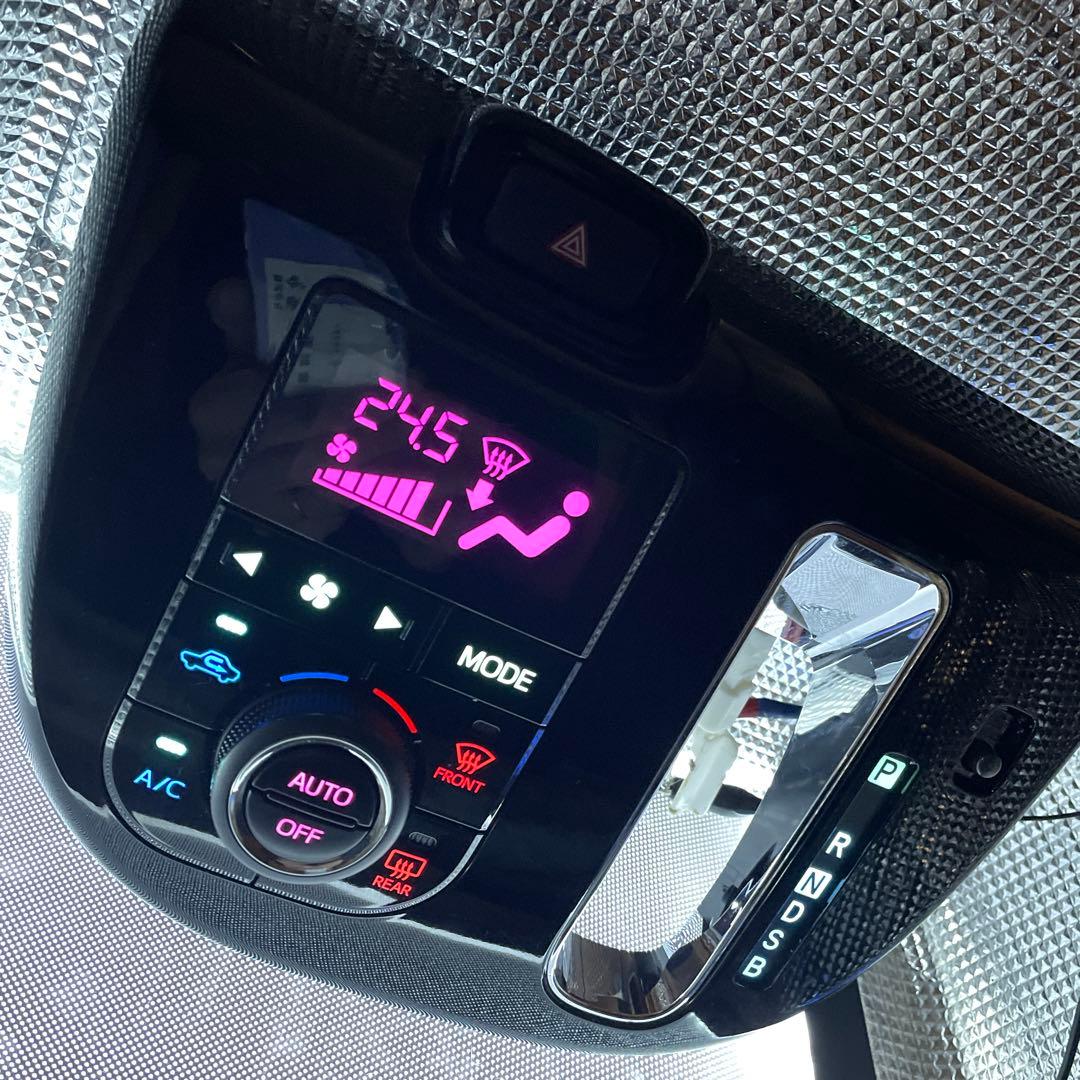 ムーブ　キャンバス　LED交換済み 完成品 エアコン パネル スイッチ