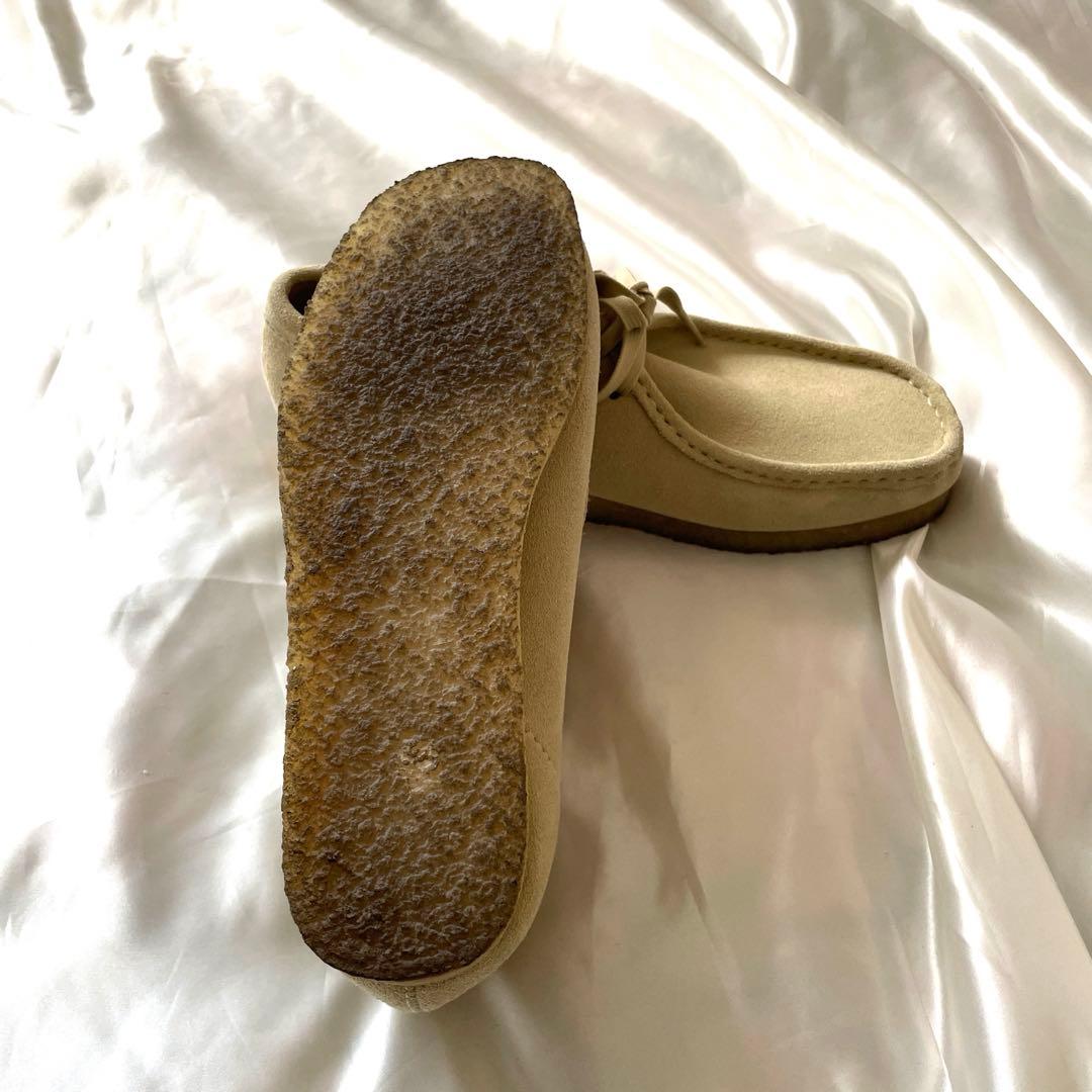 美品　Clarks クラークス　スエード　ワラビー　25cm