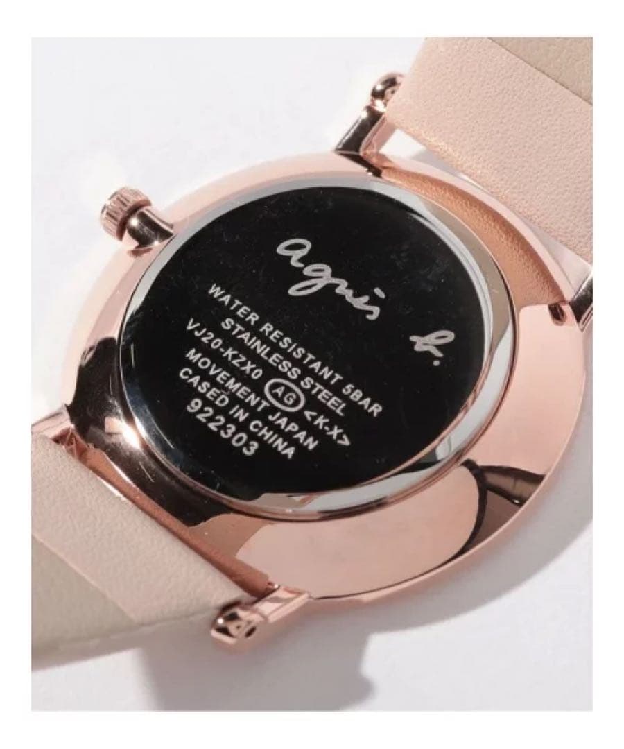 【未開封品】agnes b. FEMME LM02 WATCH FCSK932