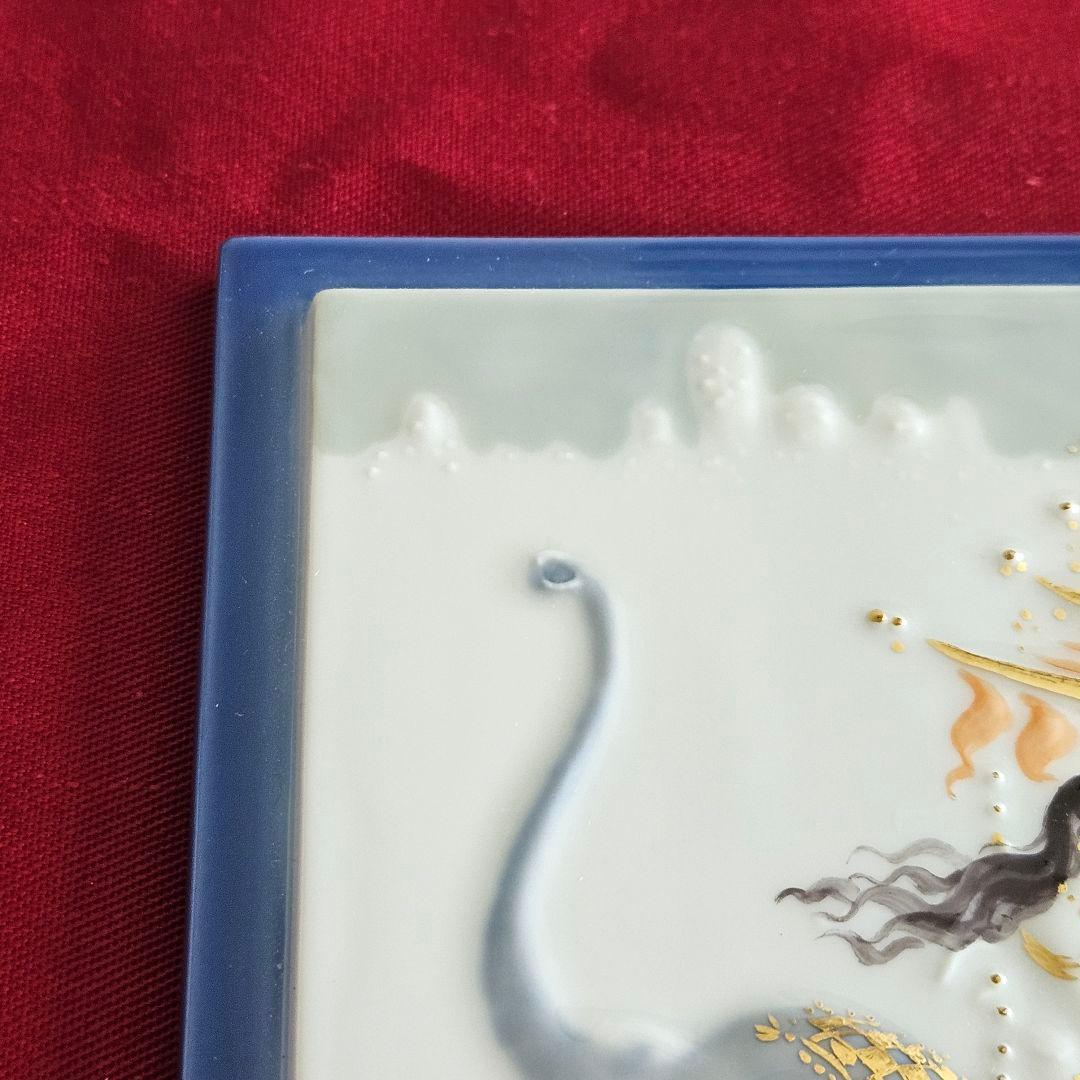 マイセン　陶板　アラビアンナイトより「エレファント」