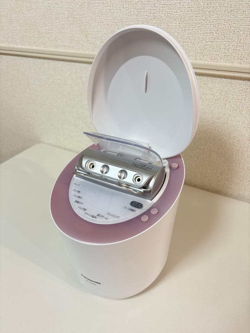 【美品】【送料込み】Panasonic フェイススチーマー ホワイト