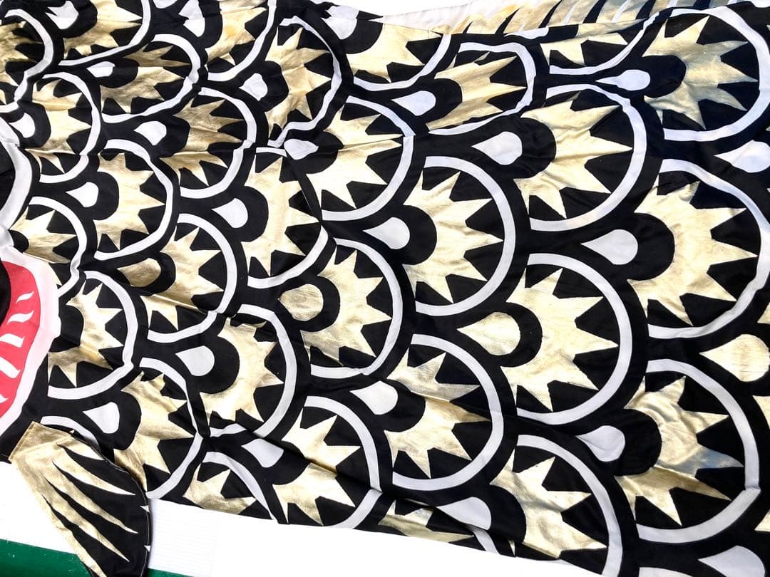 n*x様 大型◆ダイヤ鯉／鯉のぼり スターゴールド 6m◆5点セット 最高級 桐