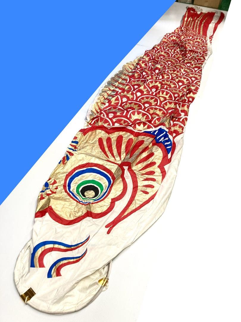 n*x様 大型◆ダイヤ鯉／鯉のぼり スターゴールド 6m◆5点セット 最高級 桐