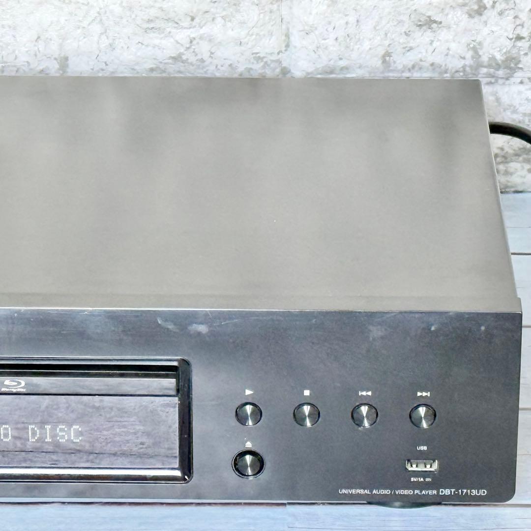 ジャンク品 DENON ユニバーサルBDプレーヤー DBT-1713UD