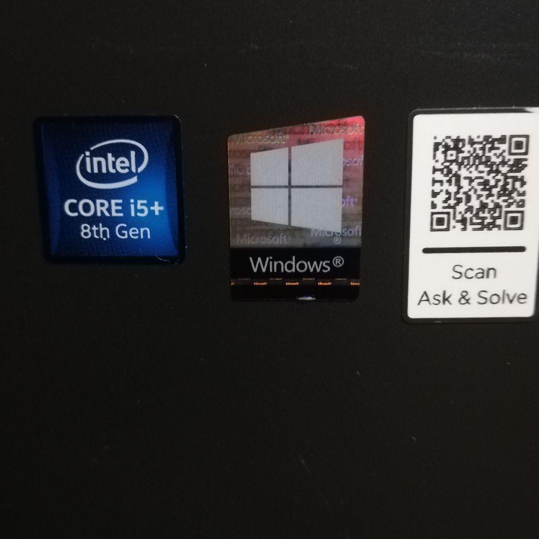 レノボ 超狭枠24インチ i5-8400T 8GB/SSD512+HDD1TB