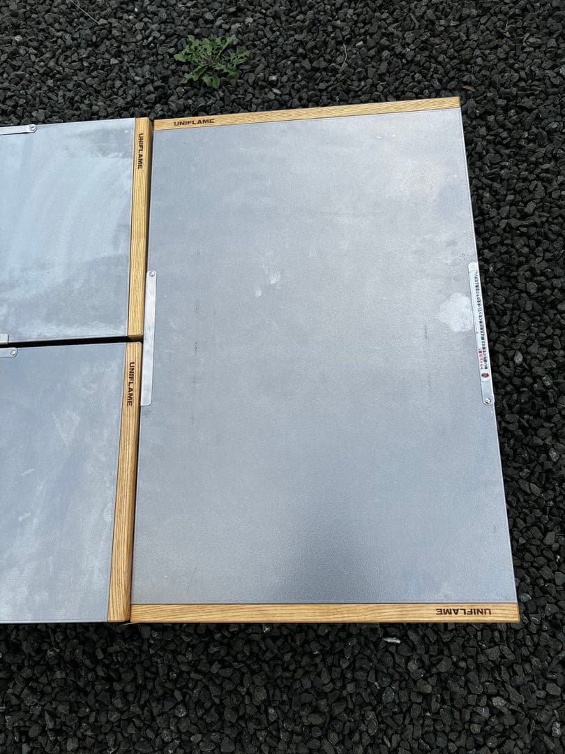 廃盤☆UNIFLAME 焚き火テーブル　ラージ　フルセット