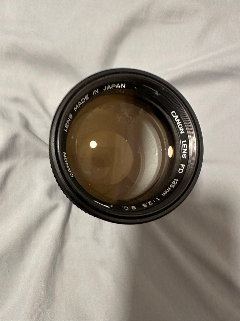 【ジャンク品】Canon New F-1 ＋ FD 135mm F2.5