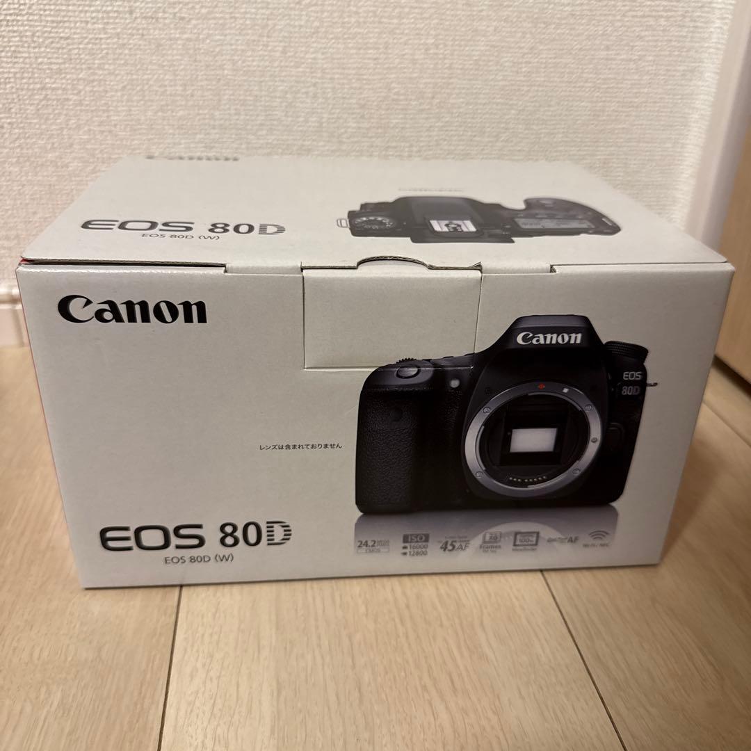 【最終値下げ】Canon EOS 80D ボディ