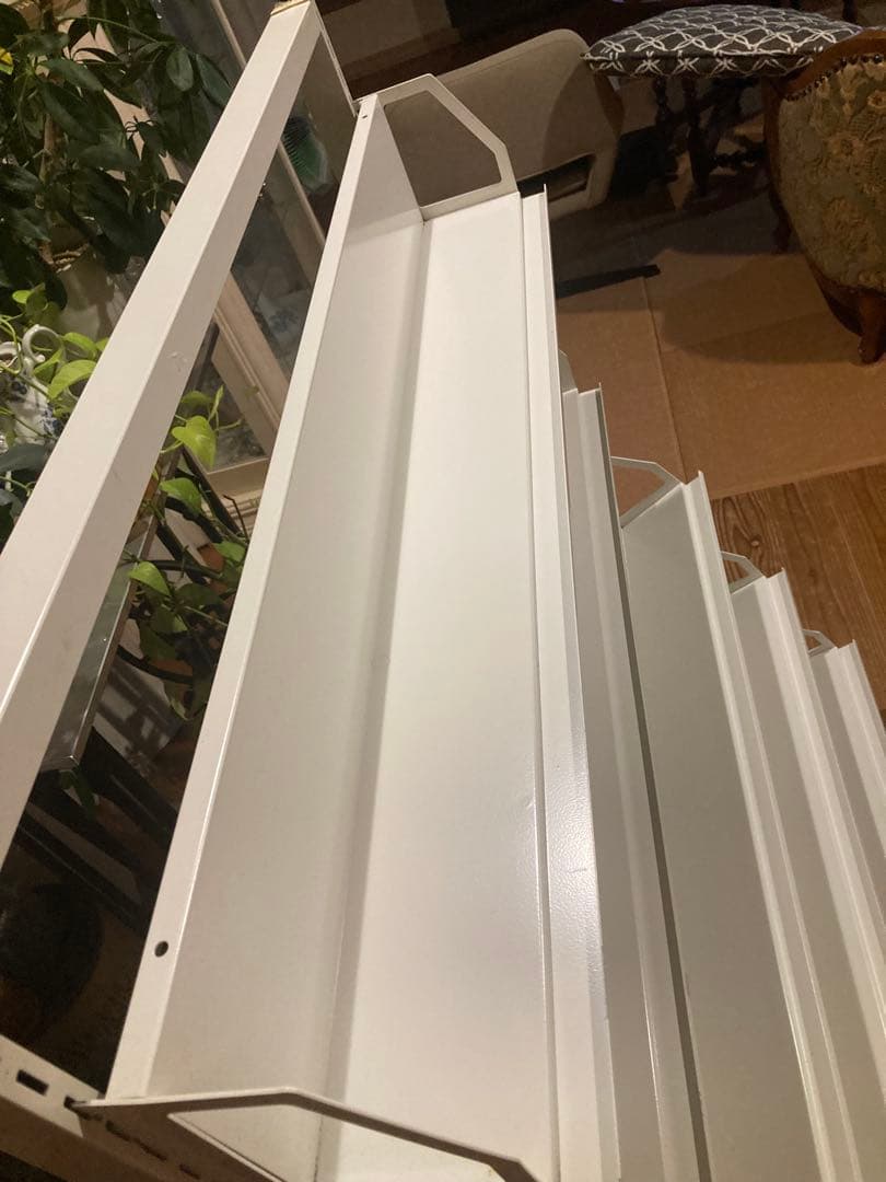 タテヤマ　スチールラック　本棚 CD DVDラック 収納棚 キャスター付