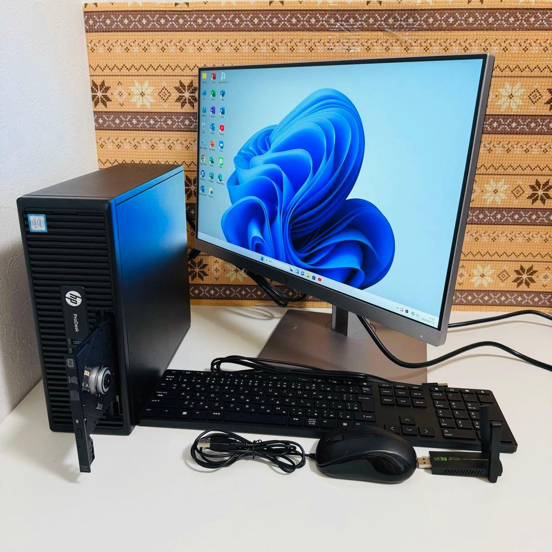 Y620 HPデスクトップSSDメモリ8Gサクサク動くWindows11オフィス