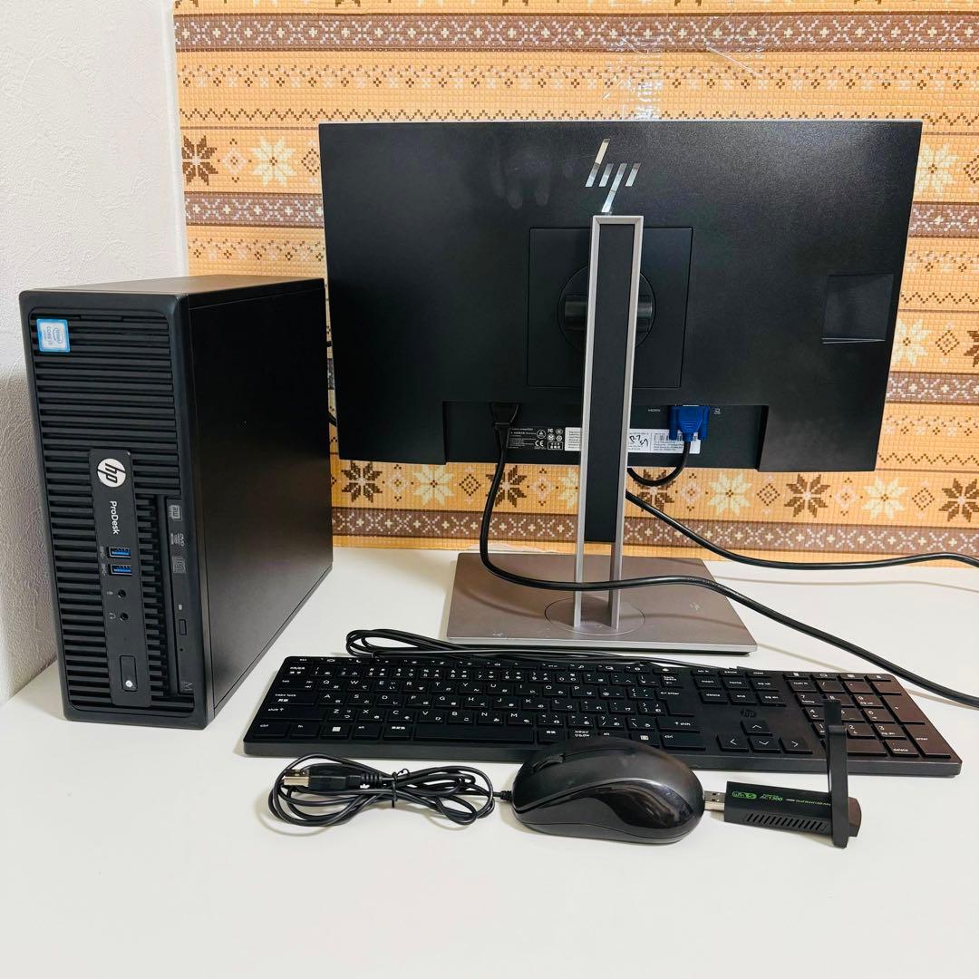 Y620 HPデスクトップSSDメモリ8Gサクサク動くWindows11オフィス