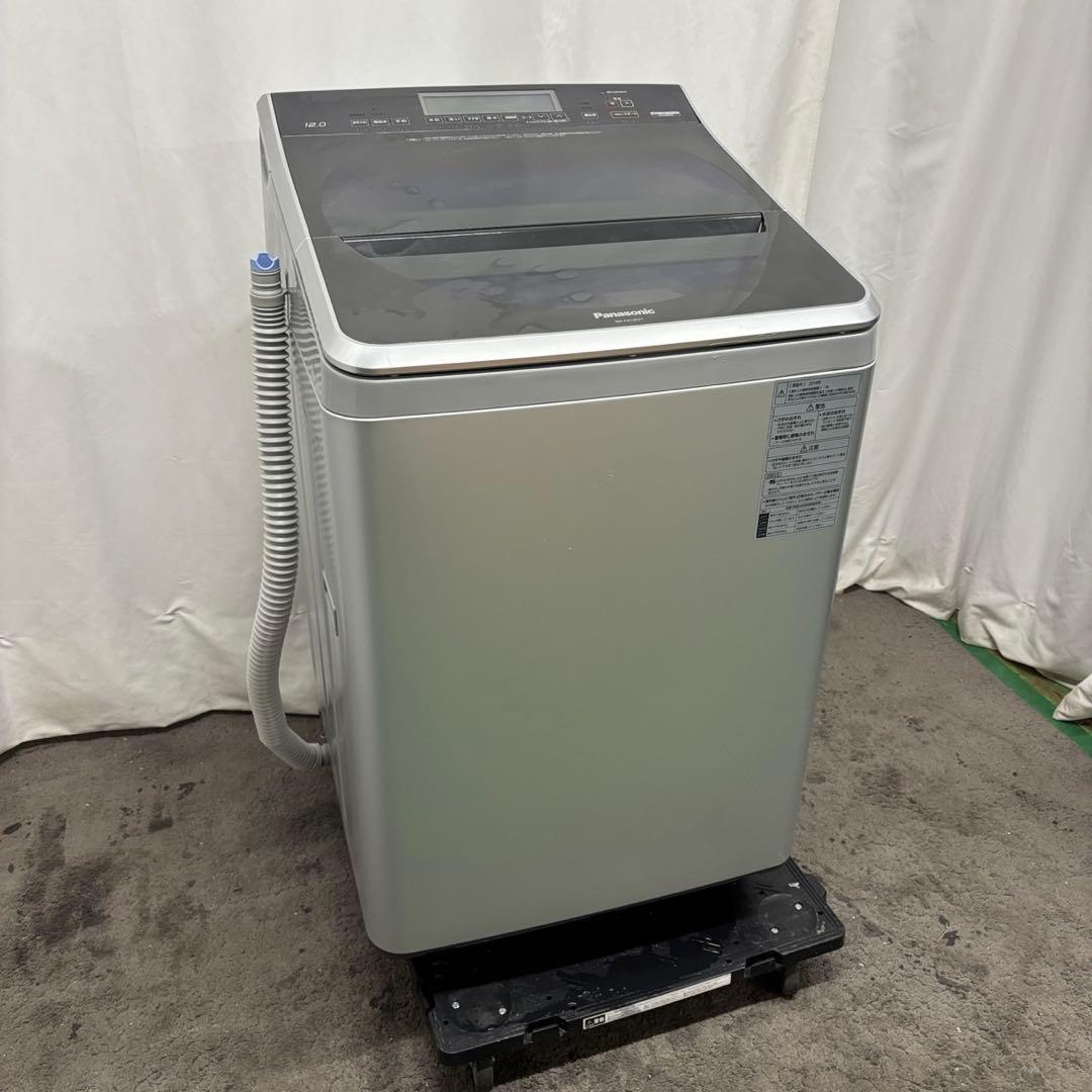 44⭕️洗濯機　パナソニック　12キロ　大きめ　ヒーターウォッシュ　安い　設置無料