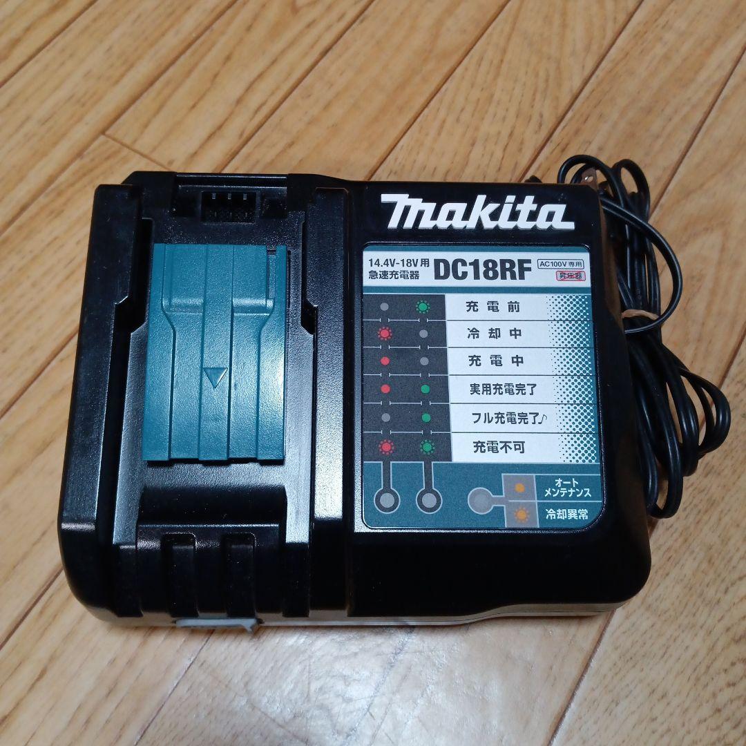 マキタ18V充電式クリーナ　CL282FD 純正バッテリー、純正急速充電器付