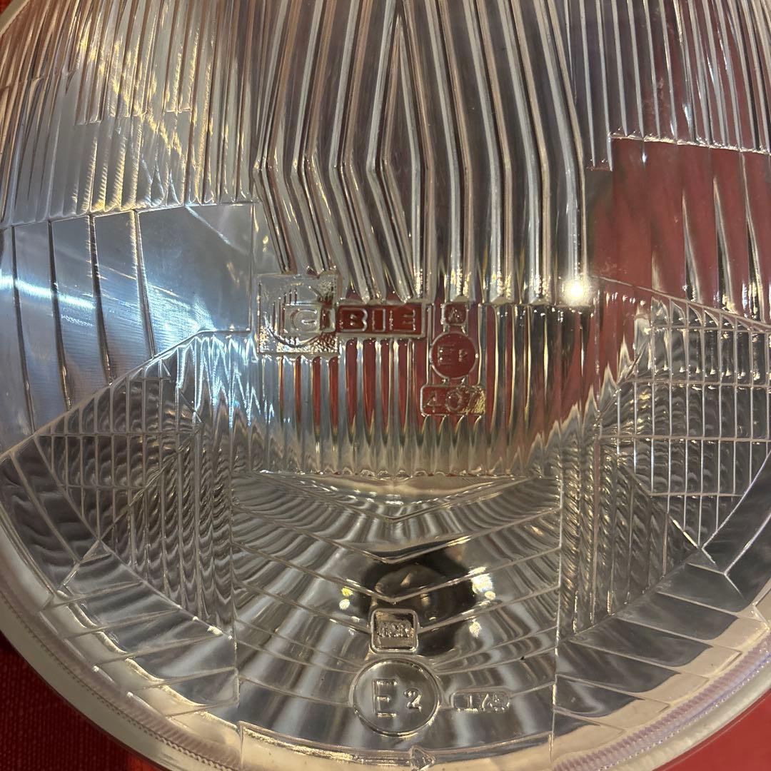 当時物 CIBIE 凸レンズ 180φ sr400 カフェレーサー ロッカーズ