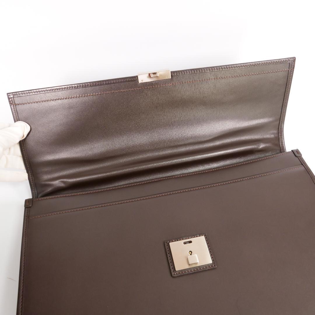 極美品✨ランバンコレクション ビジネスバッグ ブリーフケース レザー