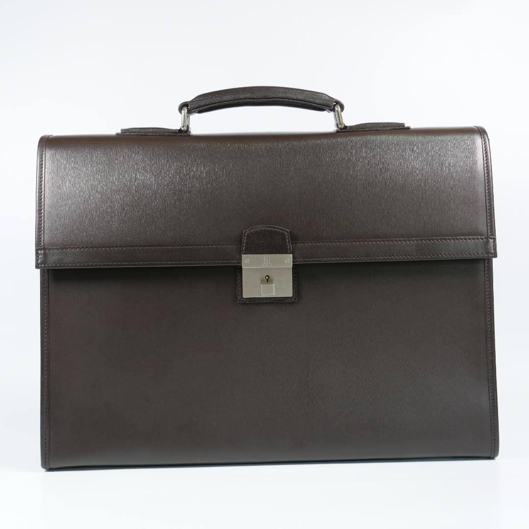 極美品✨ランバンコレクション ビジネスバッグ ブリーフケース レザー