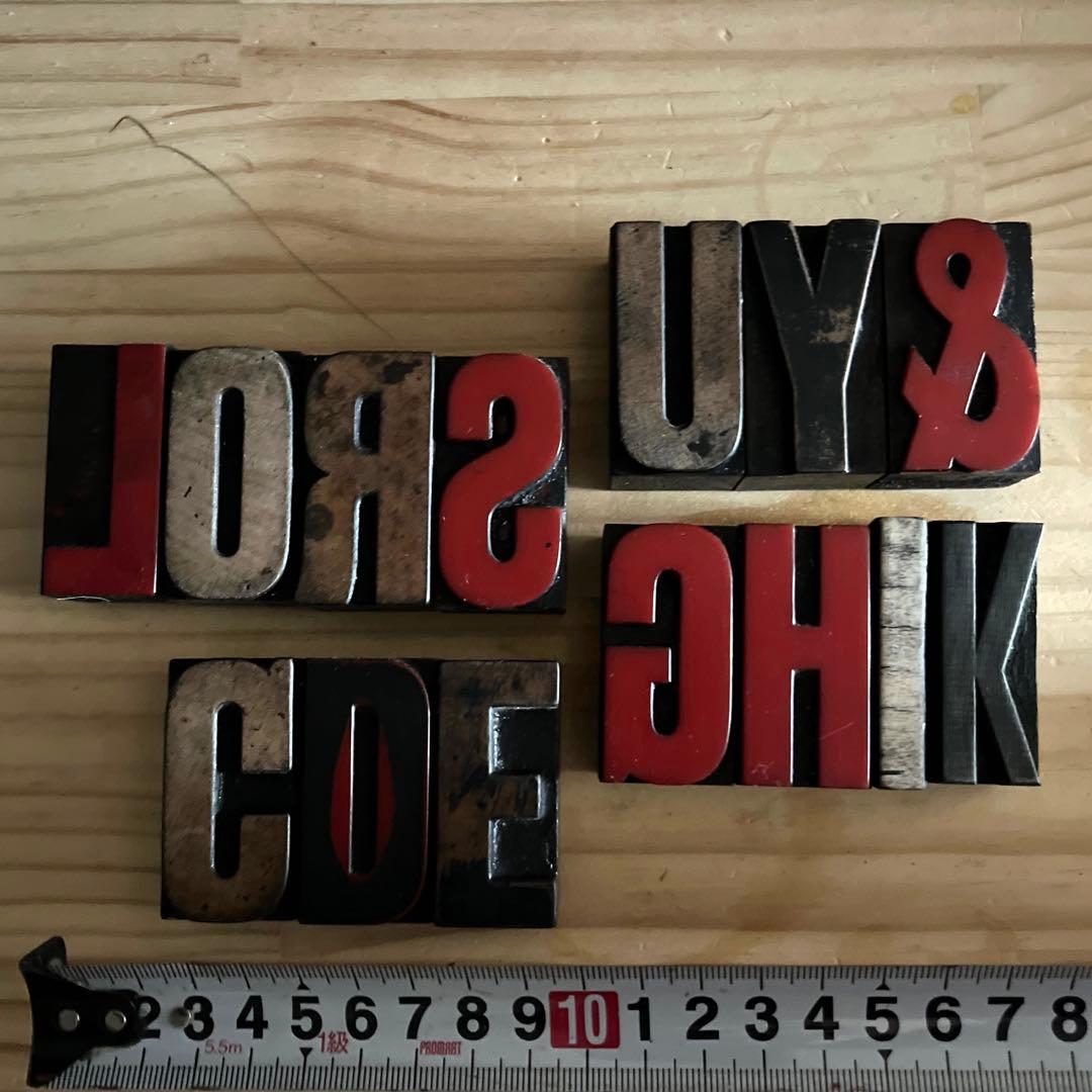 【イギリス　ハンドメイド】ヴィンテージスタンプ