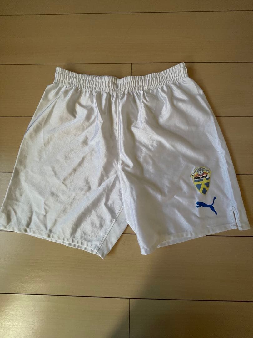 大津高校 サッカー部 トレーニングウェア 白 上下セット