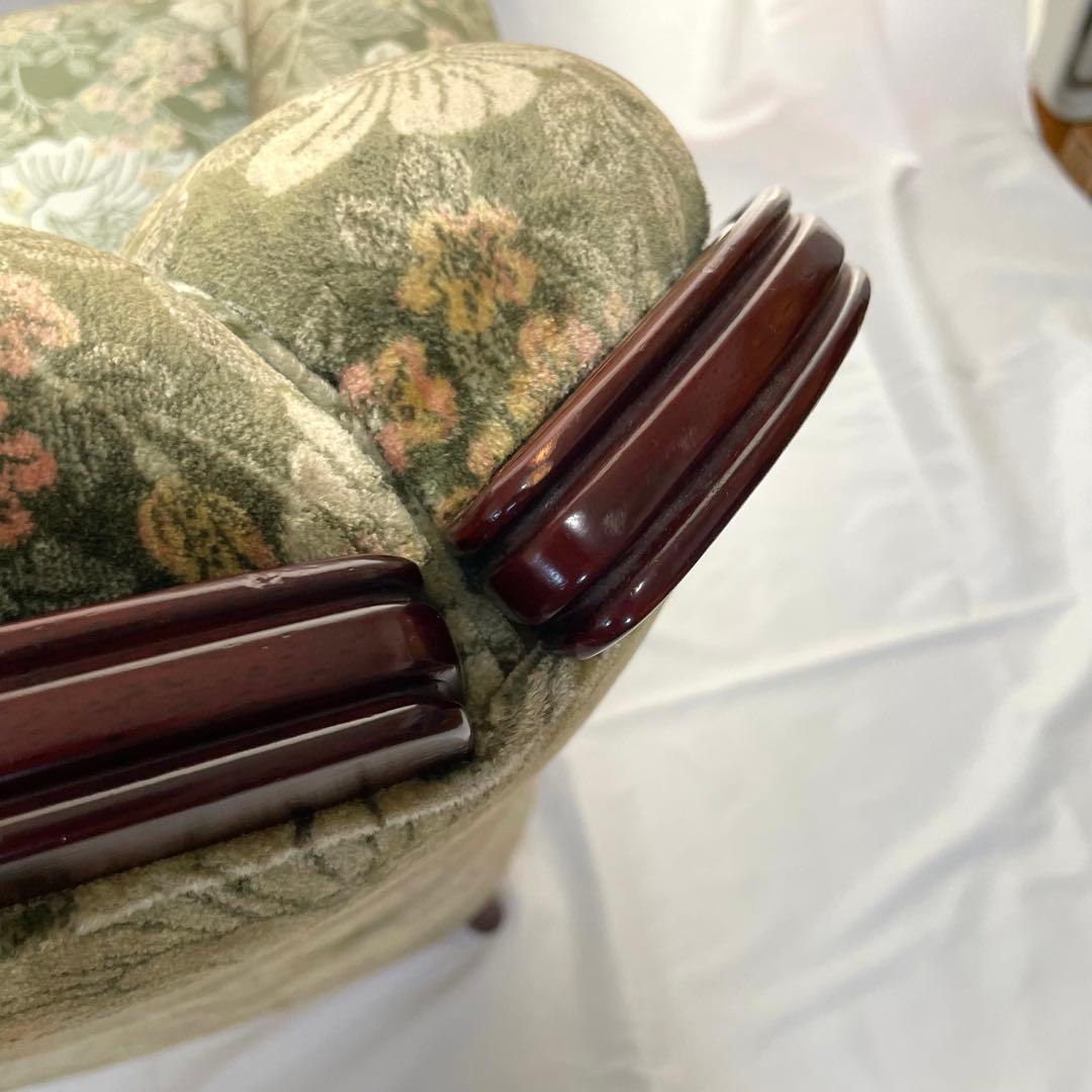 KARIMOKU/カリモク 家具 1人掛け ソファー リーン系 金華山張