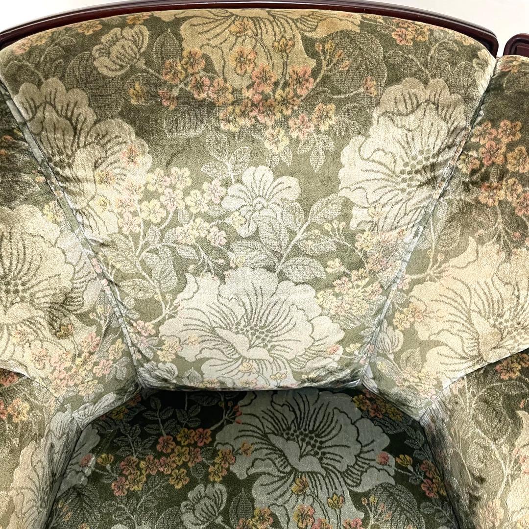 KARIMOKU/カリモク 家具 1人掛け ソファー リーン系 金華山張