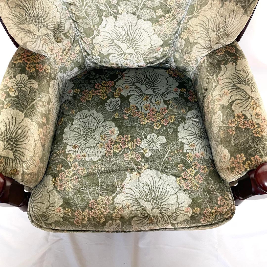 KARIMOKU/カリモク 家具 1人掛け ソファー リーン系 金華山張