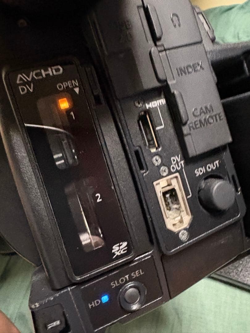 panasonic ac160a 付属品有りすぐ撮影出来ます　(若干の難あり)