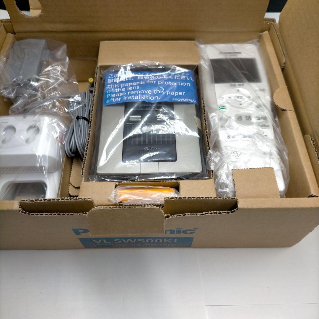 未使用　パナソニック ワイヤレスモニター付テレビドアホンVL-SW500KL