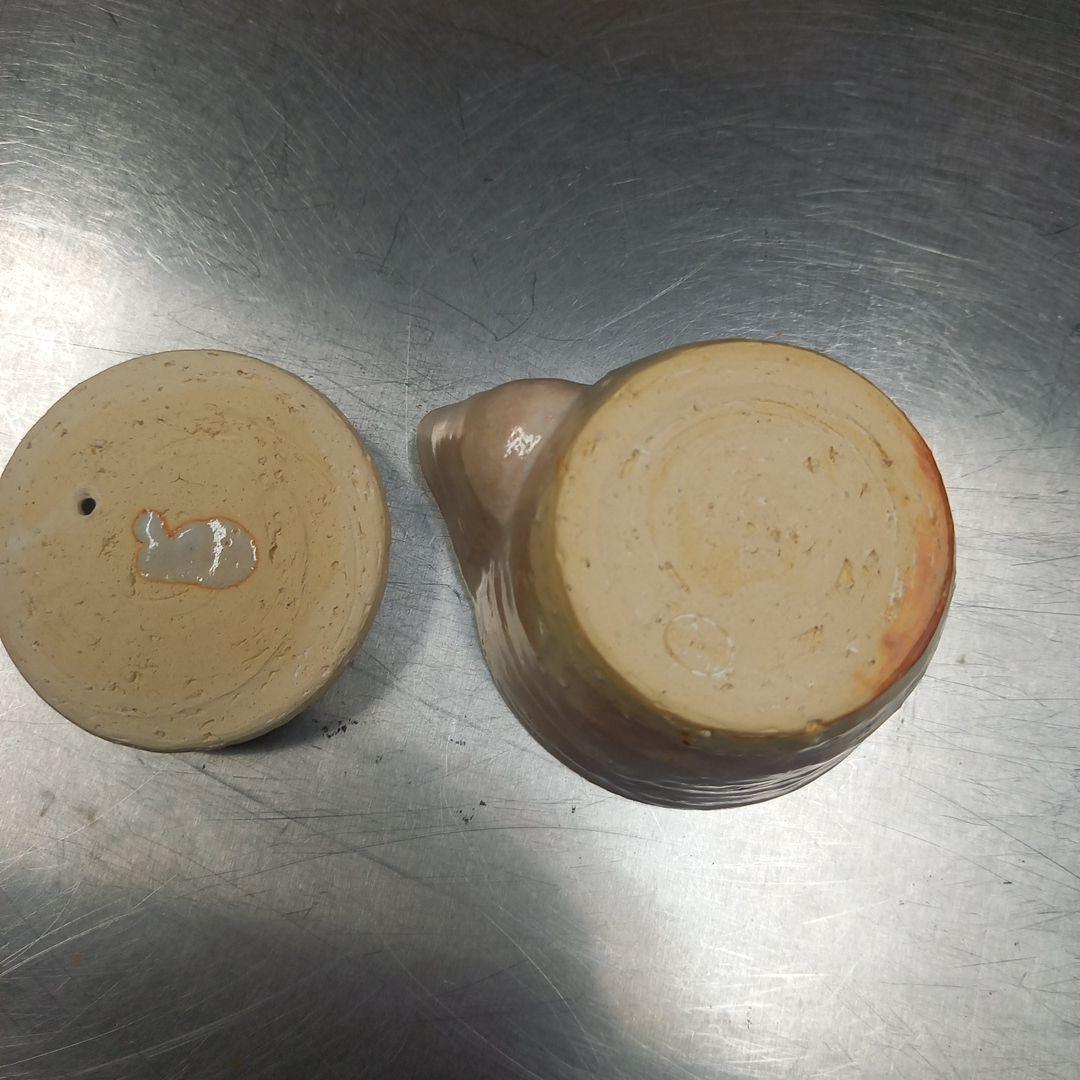 萩焼 十一世 坂高麗左衛門 造 萩茶器 十一代 共箱 新品　未使用