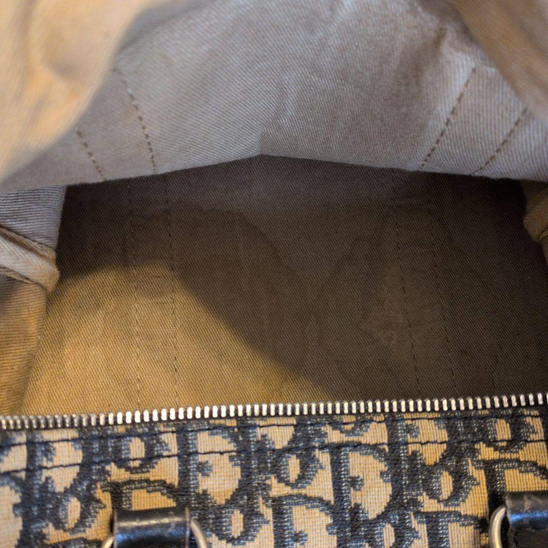 Christian Dior トロッター柄　ボストンバック