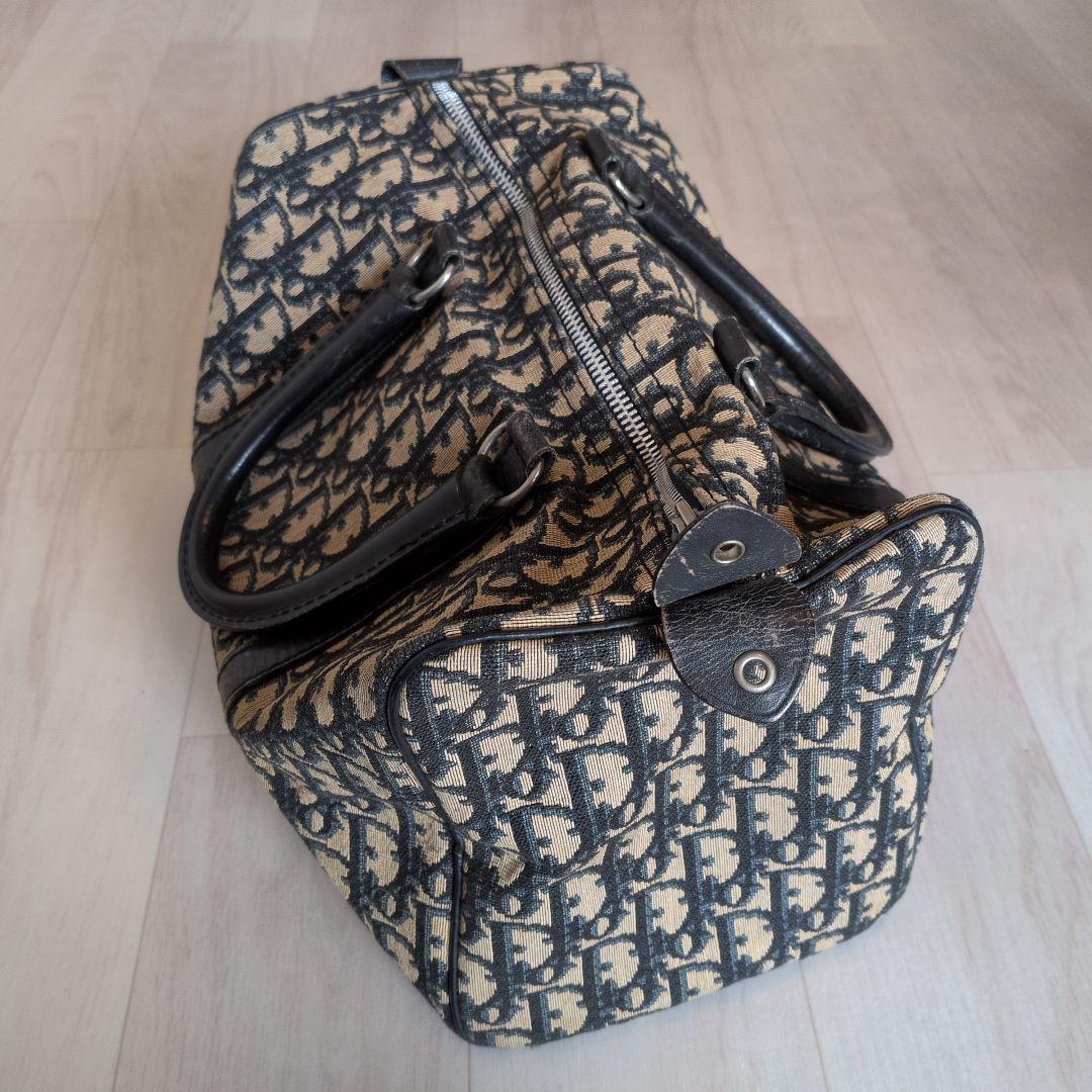 Christian Dior トロッター柄　ボストンバック