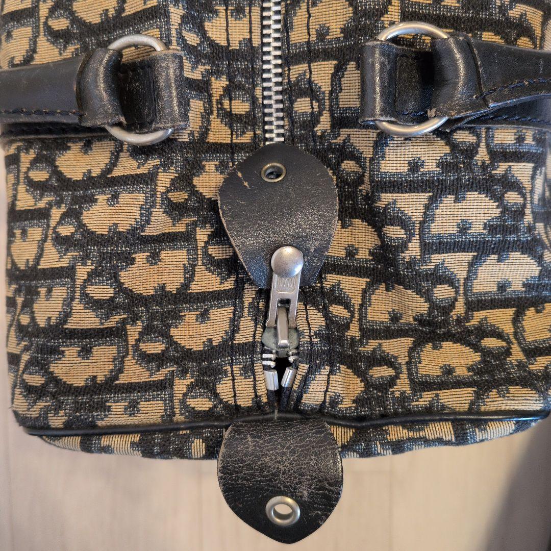 Christian Dior トロッター柄　ボストンバック