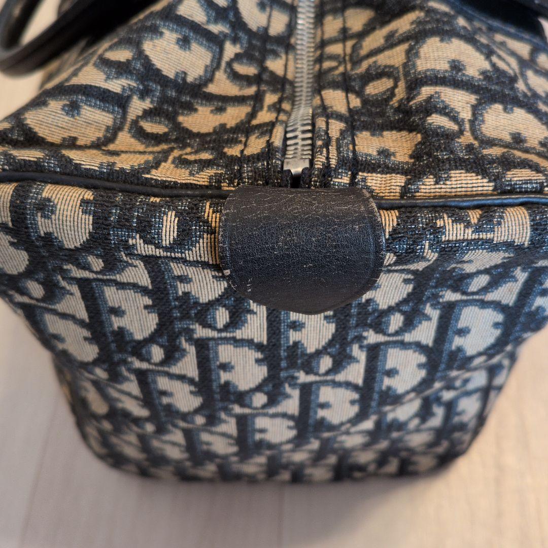 Christian Dior トロッター柄　ボストンバック