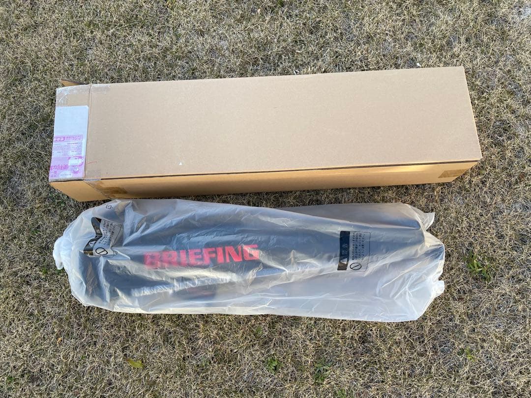 新品未使用品　BRIEFING スタンドキャディバッグ ブラック
