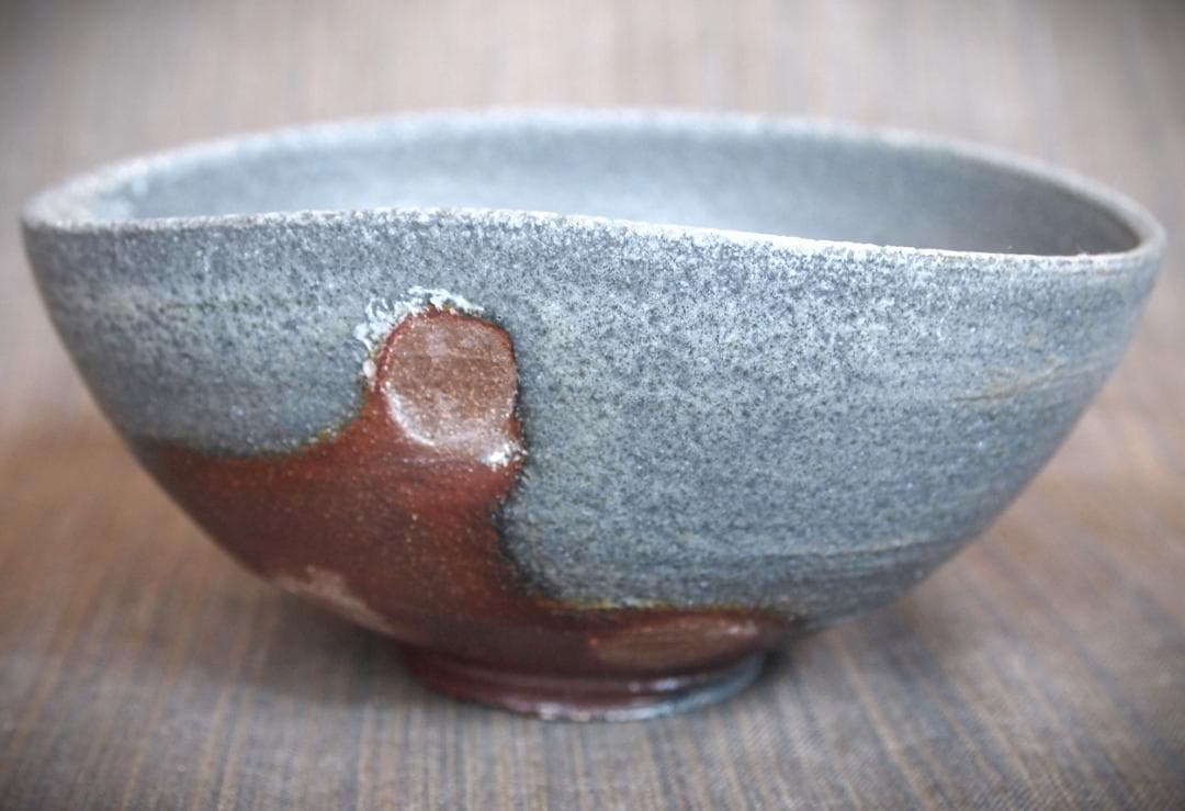 希少作★鯉江明【父＆師：鯉江良二】St. JOHN手茶碗B★共箱