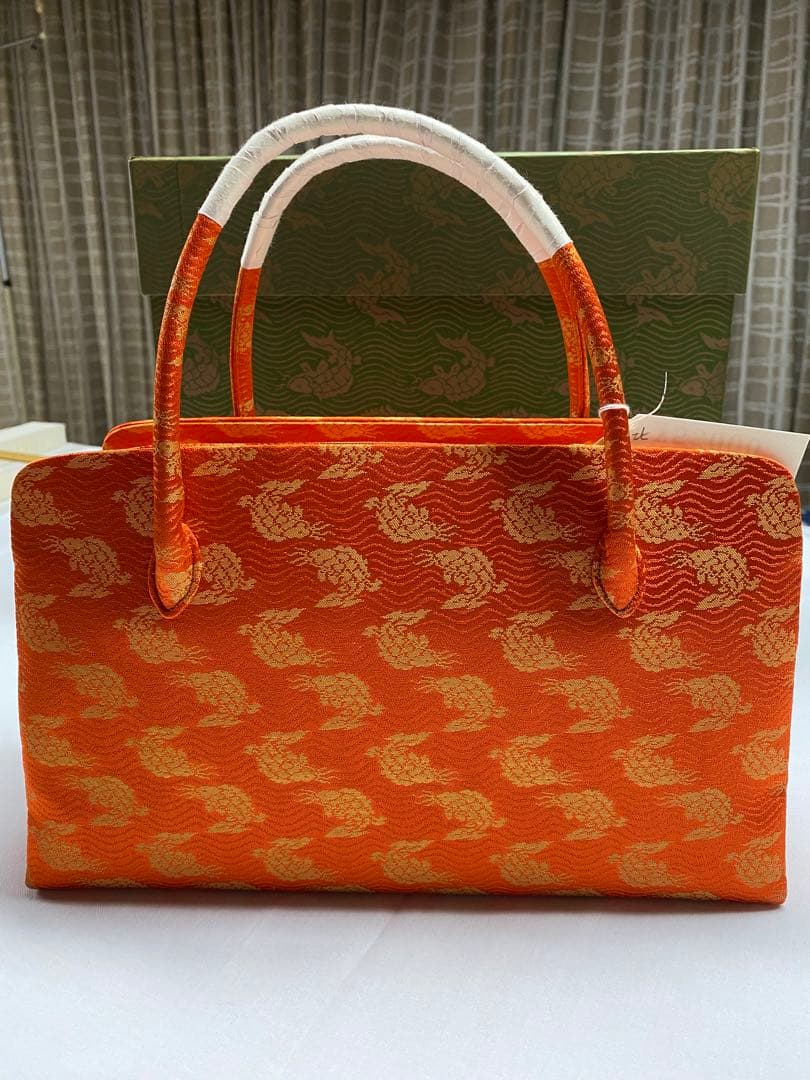 お値下げしました。利休バッグ　龍村織物