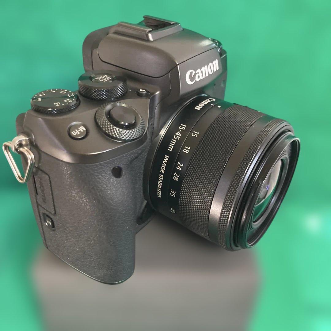 【美品】Canon EOS M5本体、15-45mm ・18-55mmレンズ付き