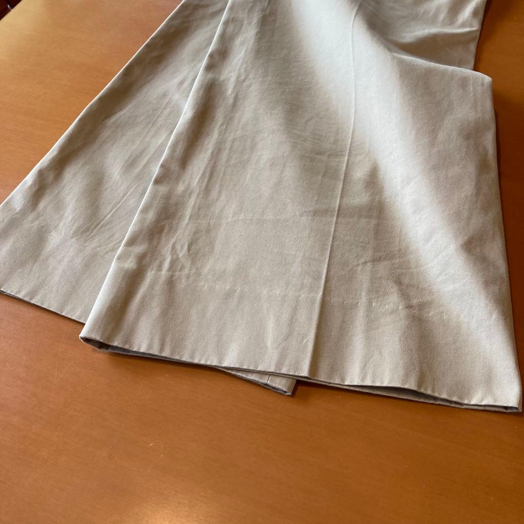 【美品】MADISON BLUE マディソンブルー★ベージュ ワイドパンツ 02