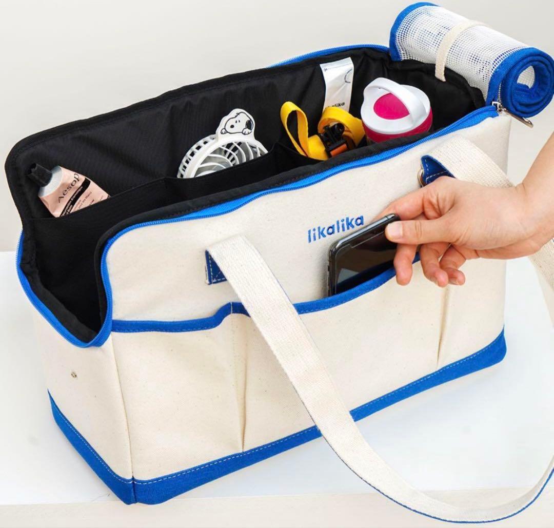 lika lika キャリーバッグ Mサイズ クッション付き 韓国