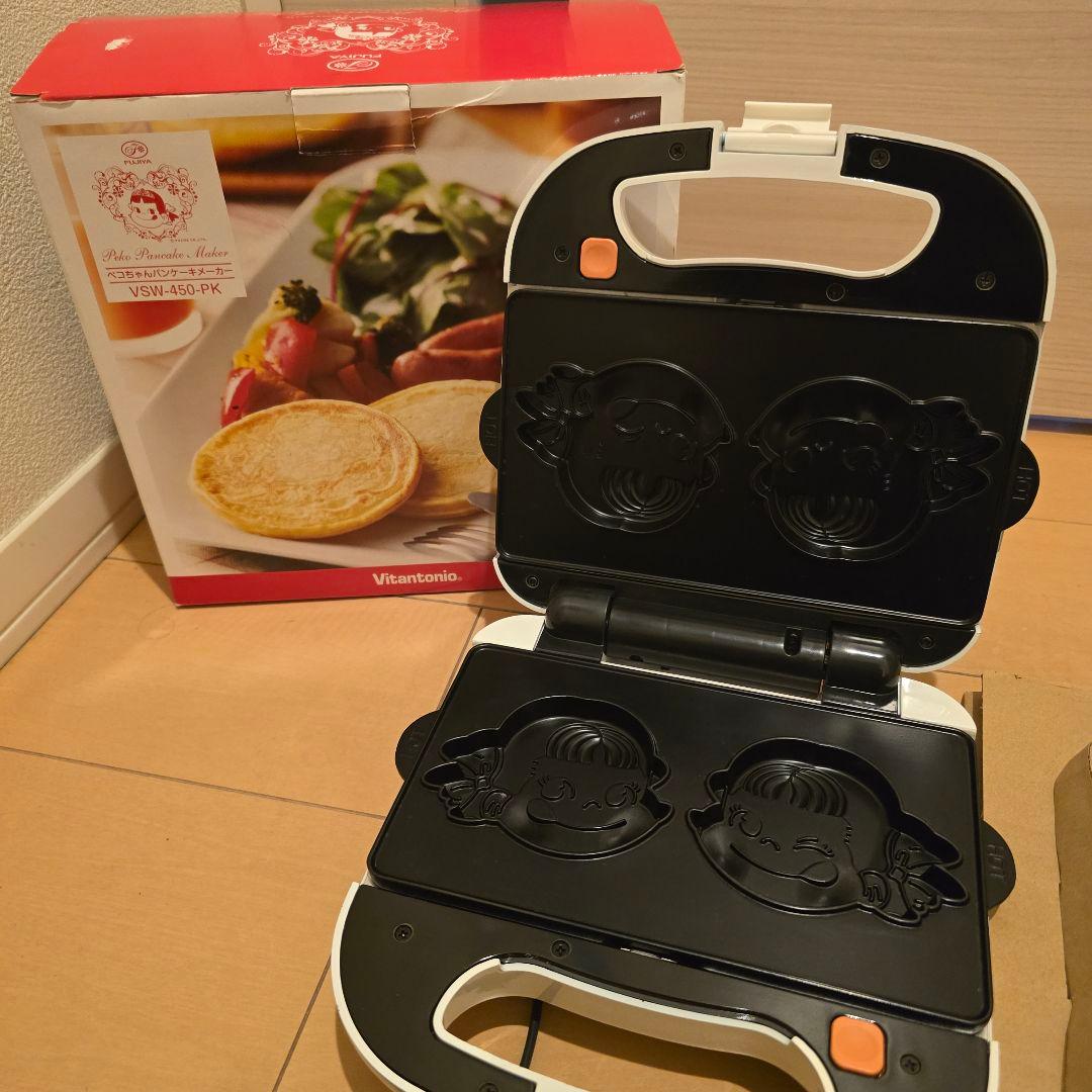 超希少Vitantonio ホットサンドメーカー VSW-450-PK美品