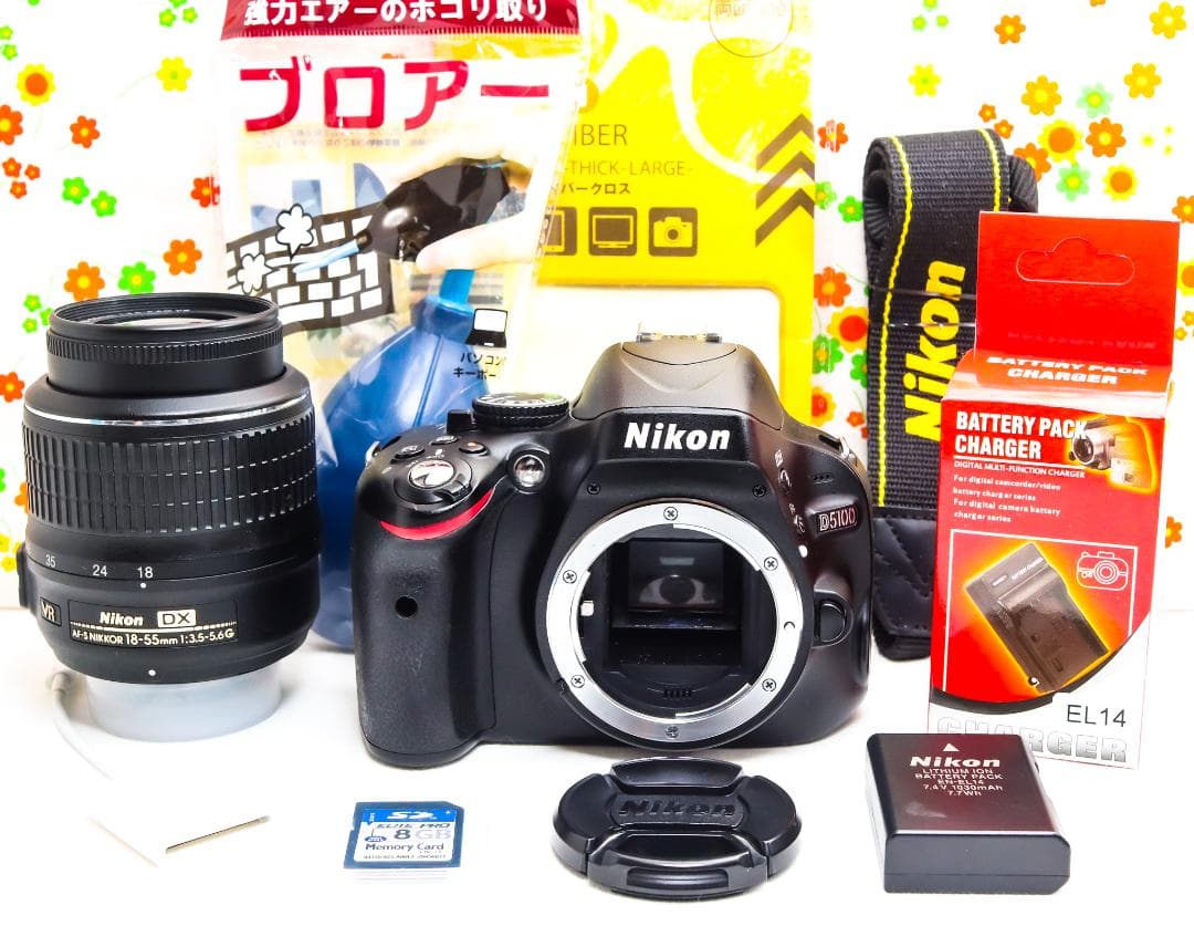 美品 Nikon D5100☆スマホに送れる！☆人気一眼レフ☆デジタル一眼レフ