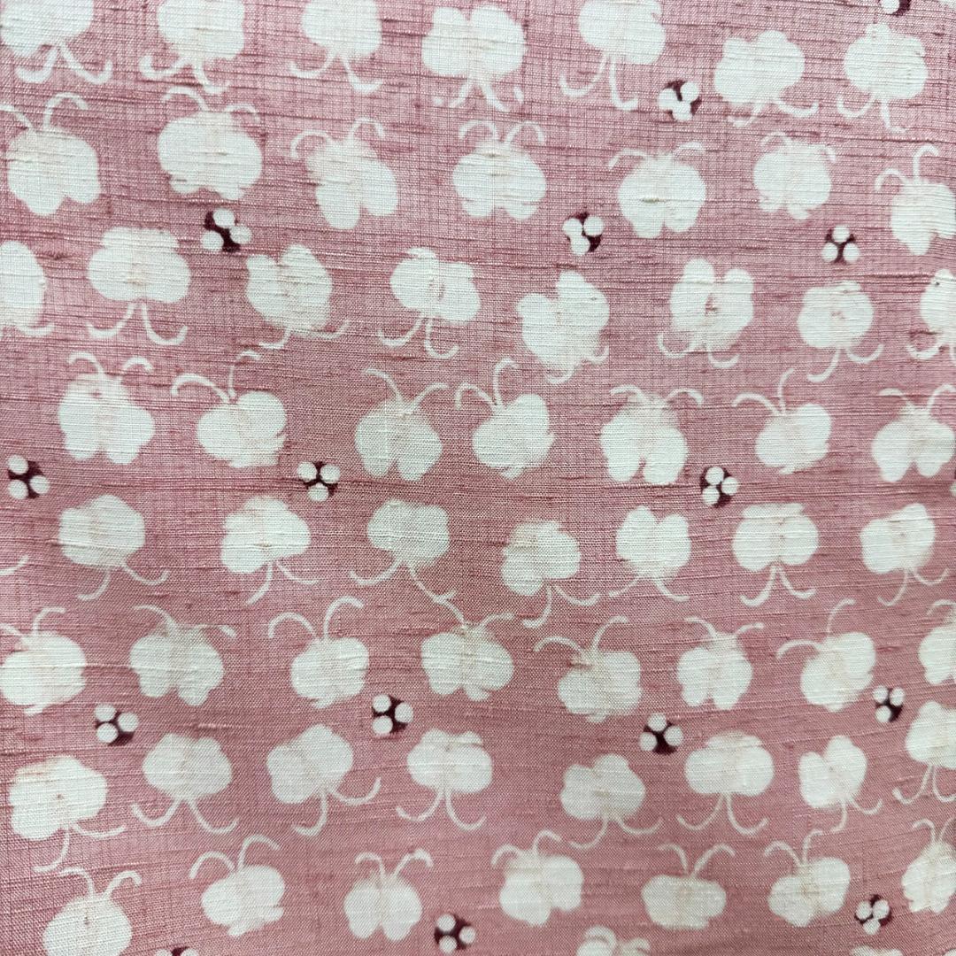 きものヱビス ■ 型絵染 紬　身丈約162m、裄約67cm