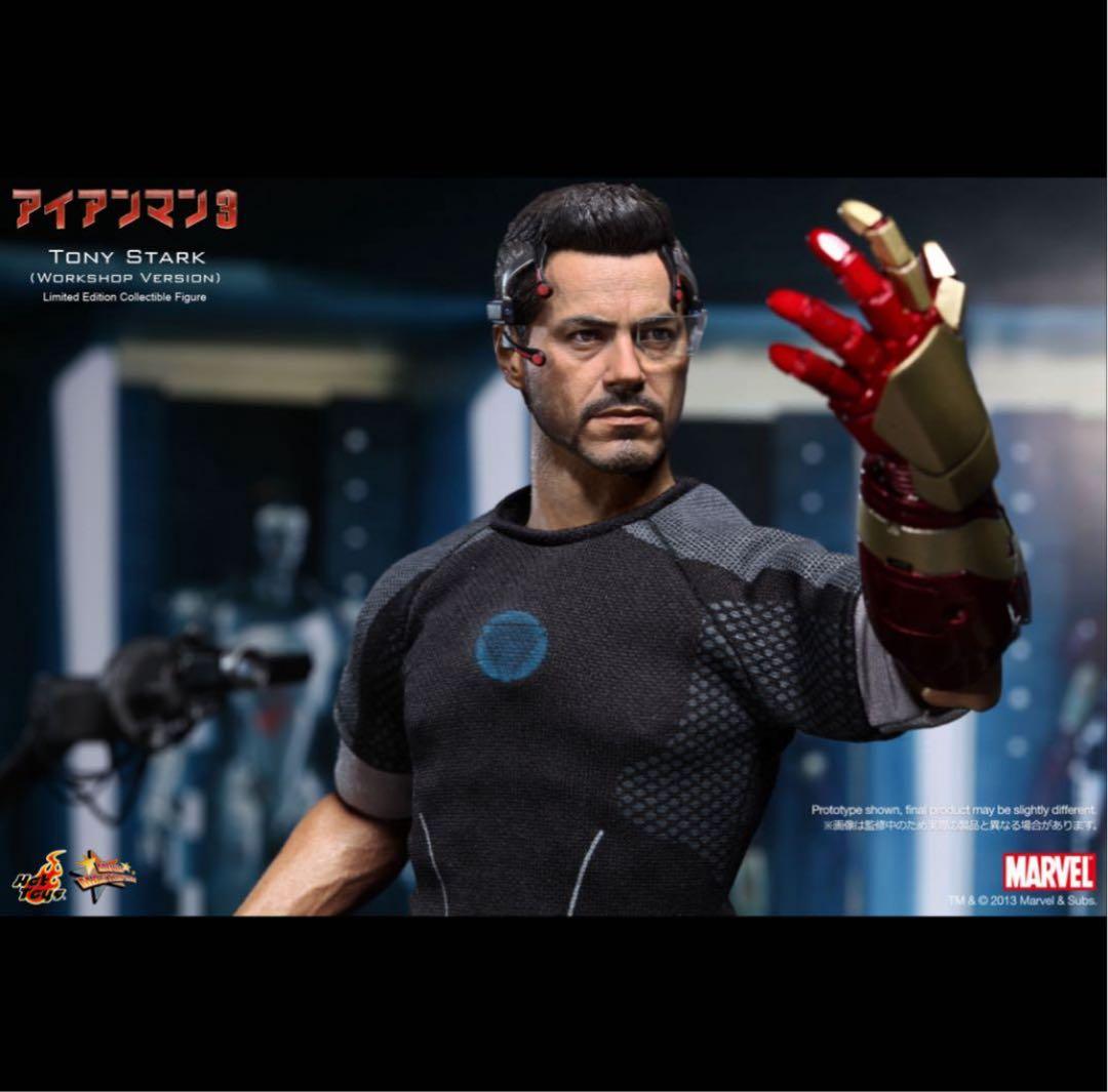 【美品】アイアンマン3 トニー スターク (開発作業版) ホットトイズ