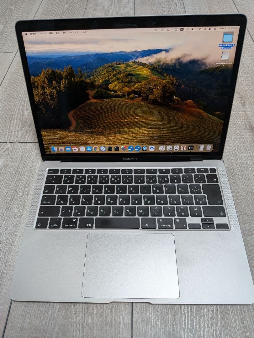 m1 mac book air 16GB/512GB シルバー