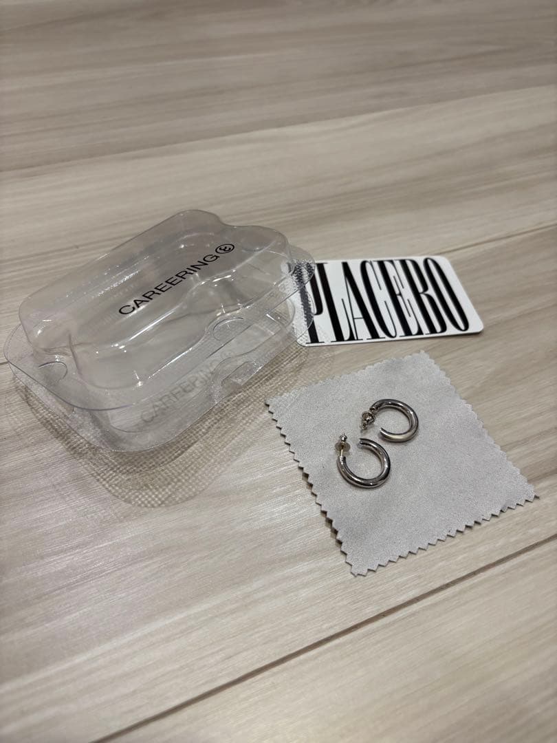 CAREERING501 シルバー　両耳