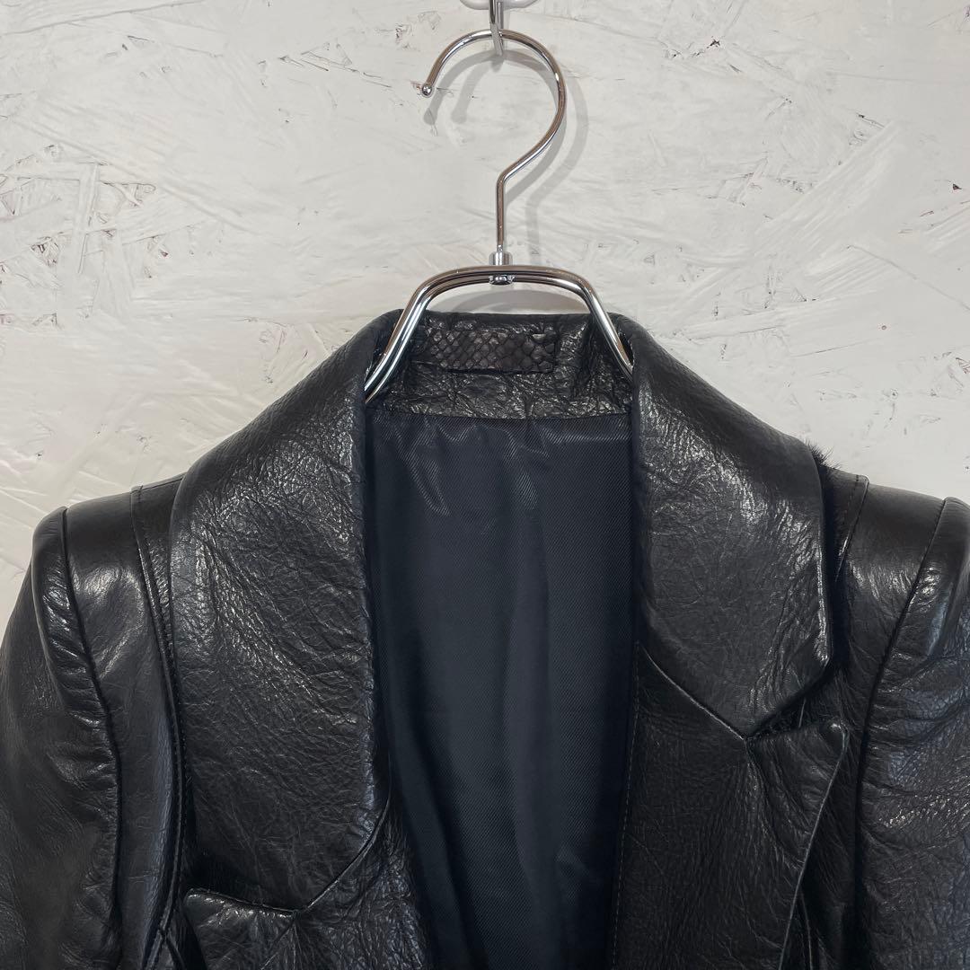 【IF SIX WAS NINE】JK-W PEAK レザーテーラードジャケット