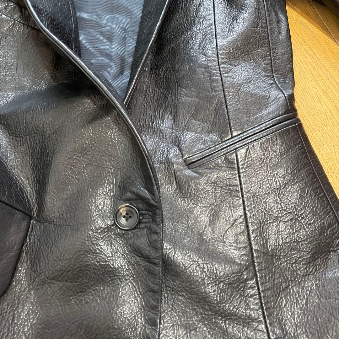 【IF SIX WAS NINE】JK-W PEAK レザーテーラードジャケット