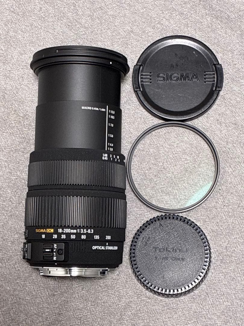 ⭐️美品⭐️ SIGMA 18-200mm 3.5-6.3 DC OS Canon