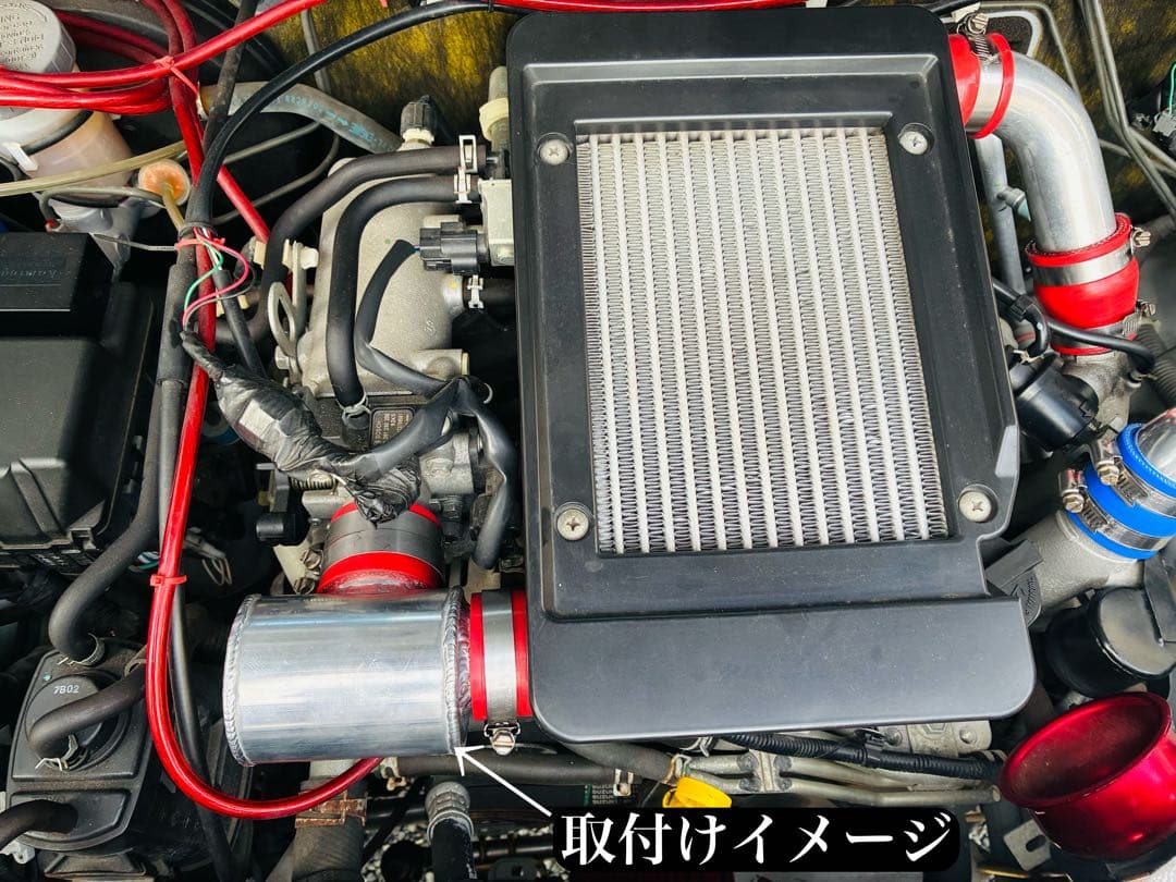 ☆JB23 4〜10型スロットル部 馬力・加速アップ専用 インテークチャンバー☆