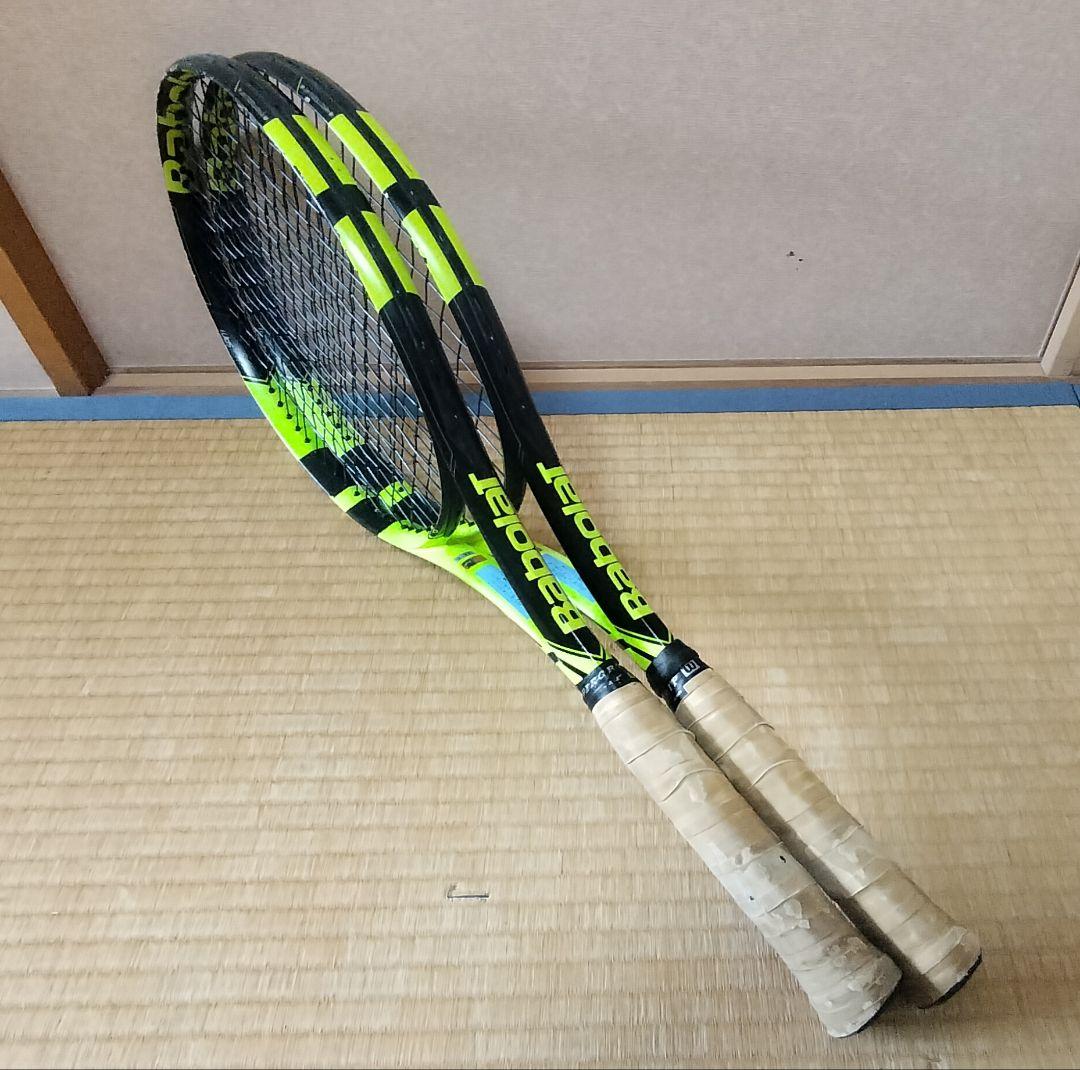Babolat バボラ PURE AERO 硬式テニスラケットG3 ２本