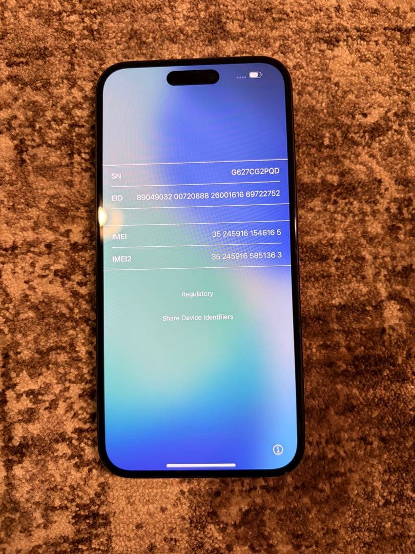 iPhone 15 Plus 128GB ブラック　SIMフリー